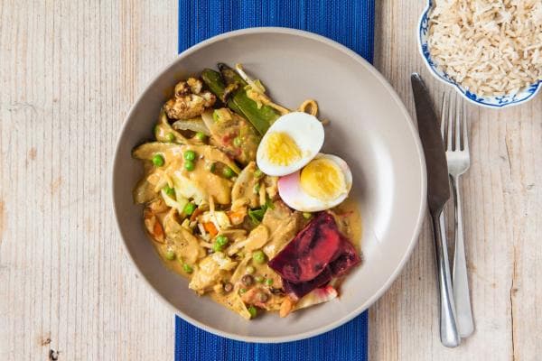 Gado gado met tempeh
