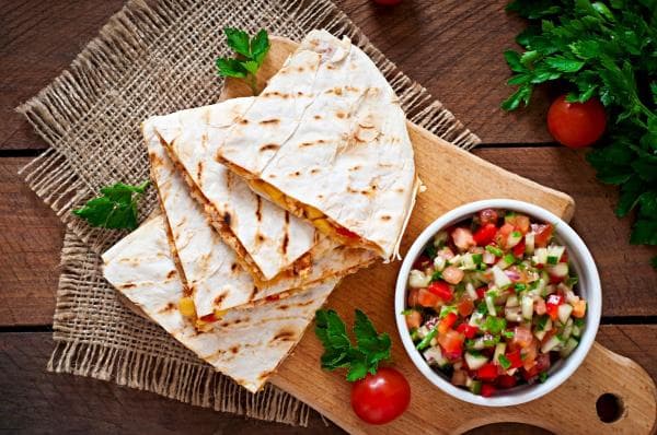 Veggie quesadilla