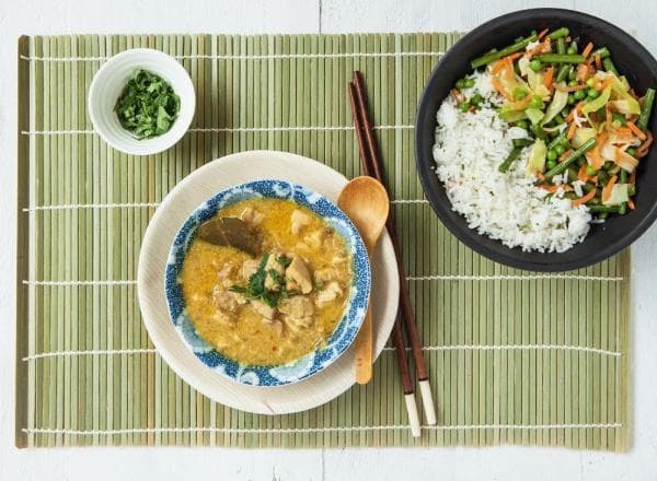 Maleisische kip curry