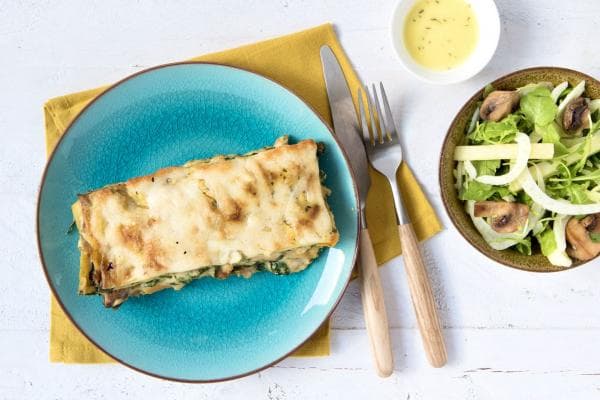 Pompoen lasagne