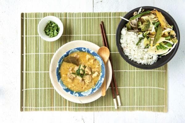 Thai chicken curry