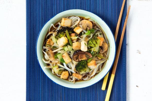 Sukiyaki noodles