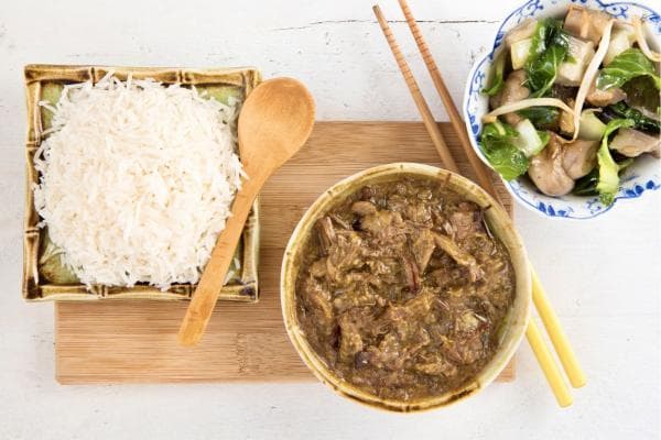 Maleisische pulled beef