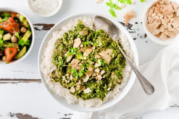 Indian saag curry