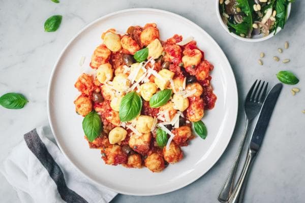 Gnocchi alla puttanesca