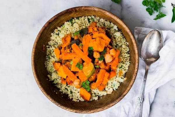 Veggie tajine
