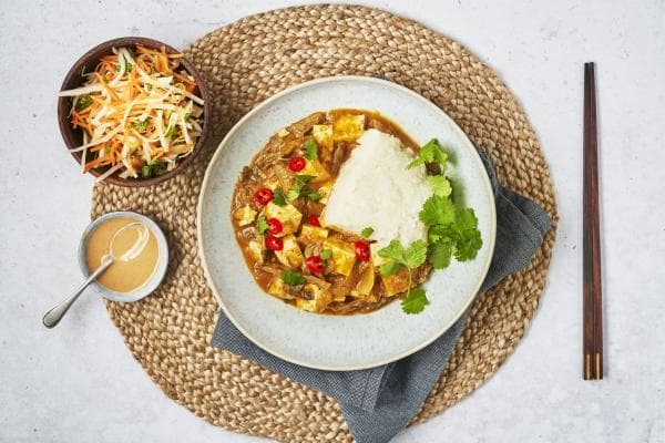 Panang tofu