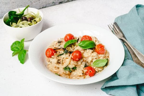 Risotto melanzane