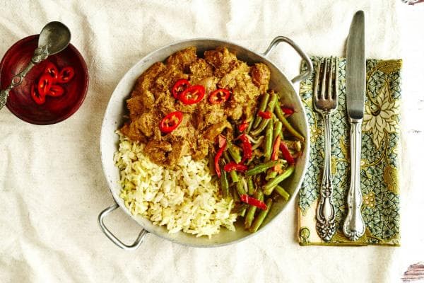 Javaanse kip curry
