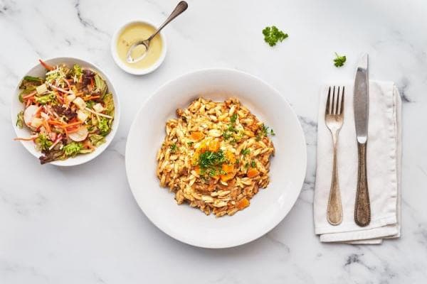 Risoniotto met pompoen