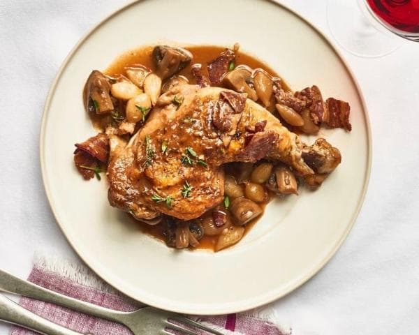 Coq au vin 