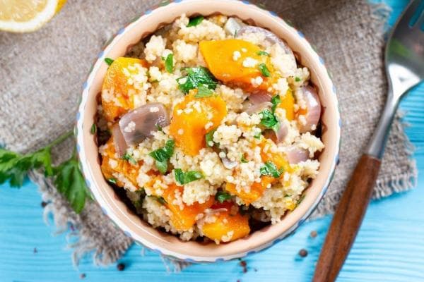 Marokkaanse salade met baba ganoush