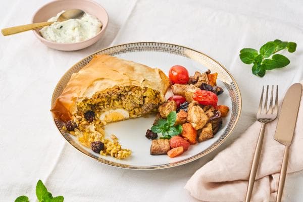 Marokkaanse bastilla (pastei)