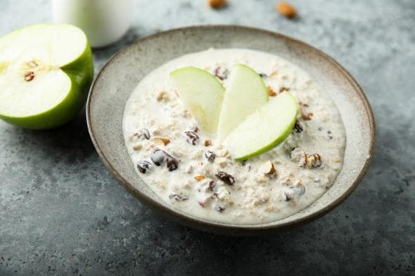 Overnight oats met vijgen