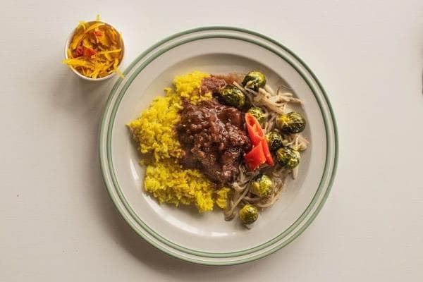 Indonesische rijsttafel