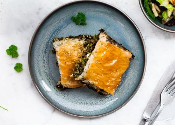 Griekse spanakopita