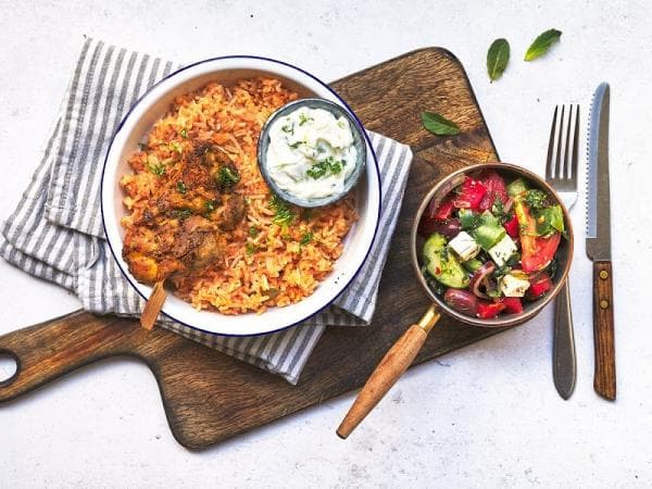 Griekse souvlaki
