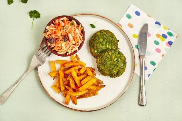 Spinazie-kaas burger