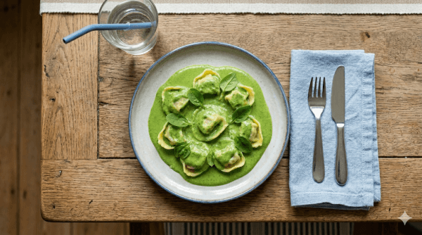 Pompoen ravioli