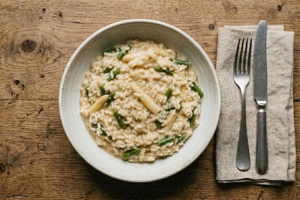 Asperge risotto
