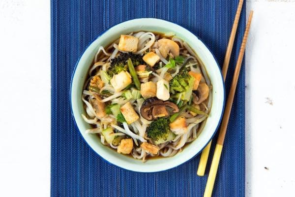 Sukiyaki noodles