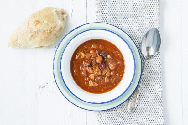 Italiaanse soep met rundvlees