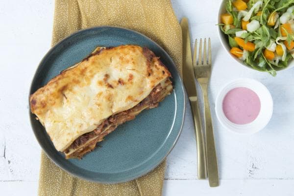 Wildzwijn lasagne