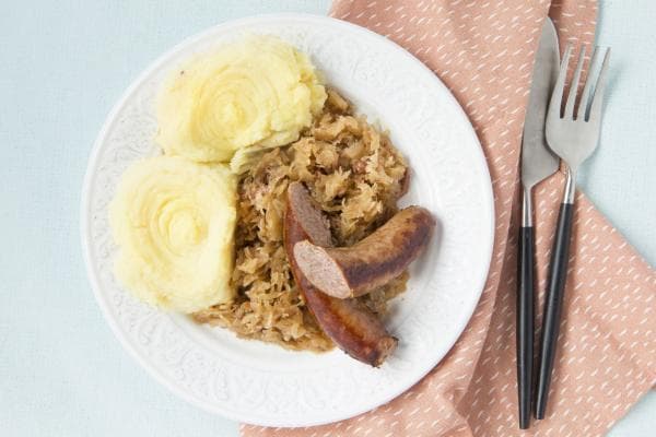Choucroute Alsacienne met Brandt&Levie worst